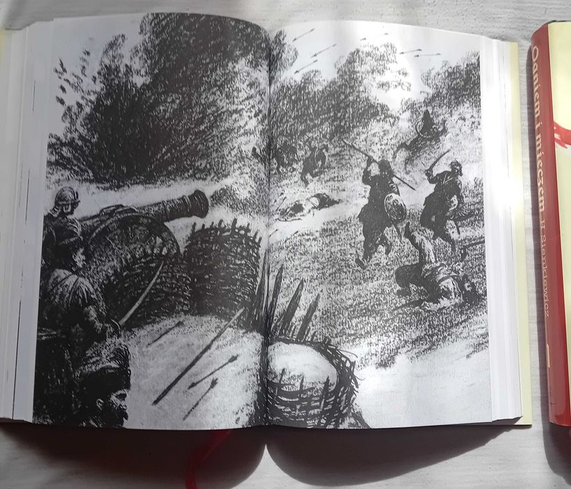 H. Sienkiewicz. Ogniem i mieczem. Świat Książki, 1995 r. Edycja 2-tom.
