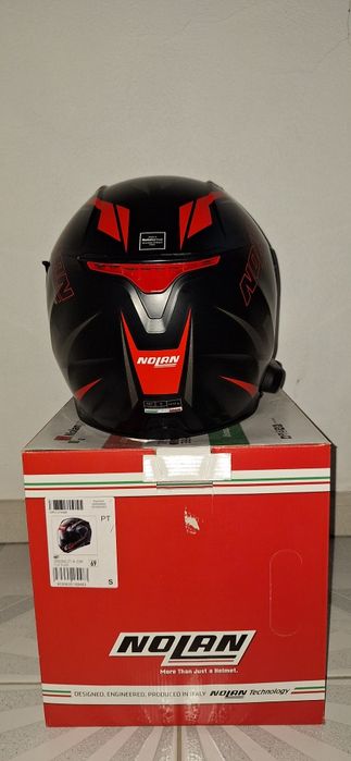 Capacete Nolan N87  (tamanho S) c/ intercomunicador Bluetooth