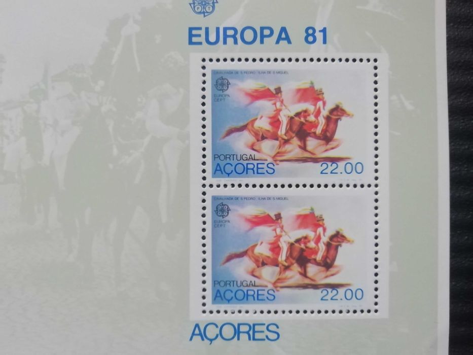 2 Blocos nº36/56 Europa-Açores 1981/83