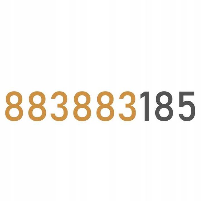 ZŁOTY NUMER 883_883_185