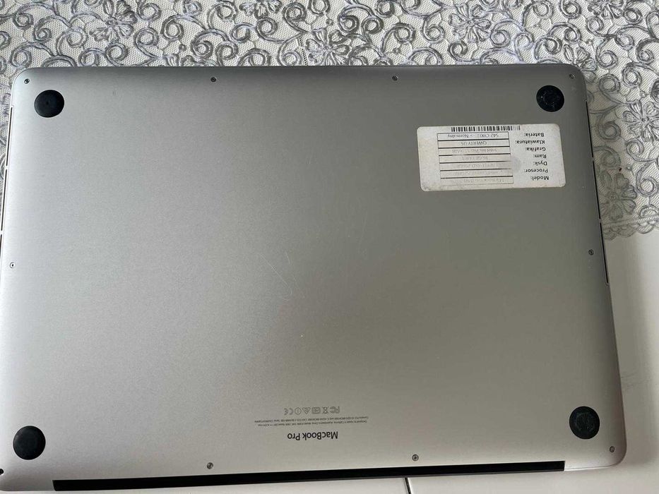 MacBook Pro Intel Core I7