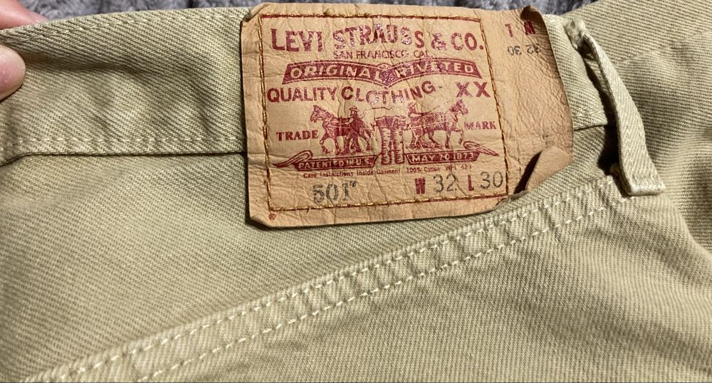 Чоловічі джинси Levis 501