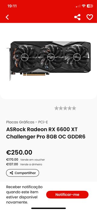 Placa grafica RX6600XT oc!