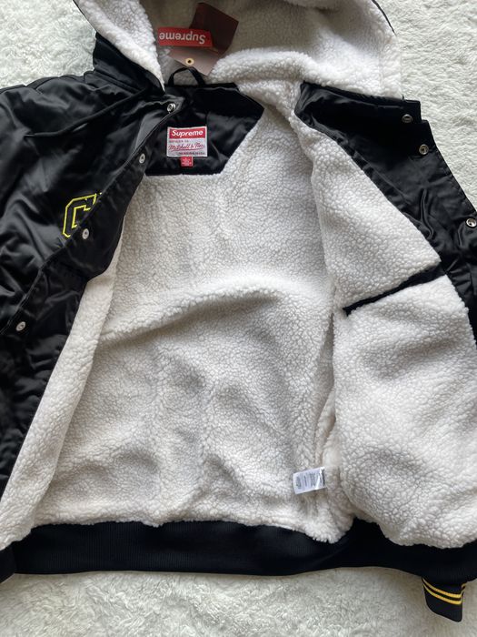 Kurtka Supreme x Mitchell & Ness Satin Varsity Jacket