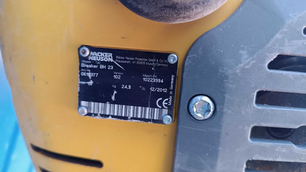 Młot Spalinowy WACKER NEUSON BH 65 , 55 , 23 DUŻ WYBÓR ! | COBRA