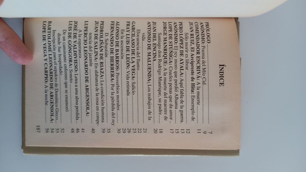 Poesía Dramática, Vários poetas