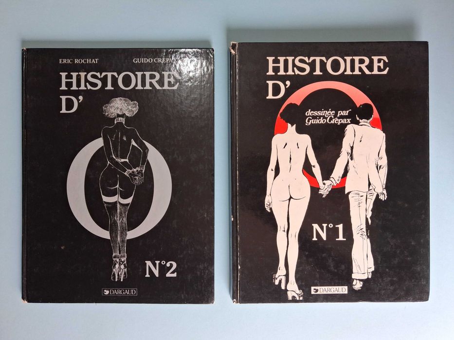 Guido CREPAX - Livros RAROS. em português e outros idiomas, ver fotos.