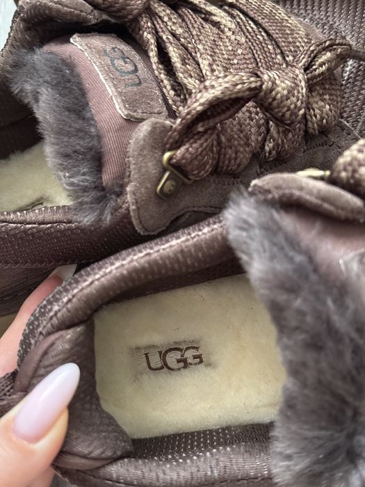 Оригинальные кроссовки Avstralia UGG Lowmel Sneaker Platform Chocolate
