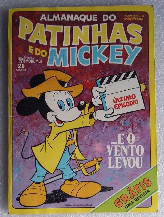 Almanaque Do Patinhas E Do Mickey- Nº 18, 19, 21, 22