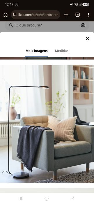 Poltrona IKEA Verde LANDSKRONA (Preço original 279€)