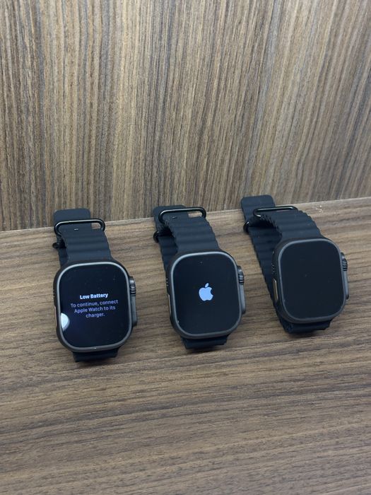 Apple Watch Ultra 2 [GPS + Cellular] 49mm Black Titanium Case with Black Ocean Band - Стан ідеал