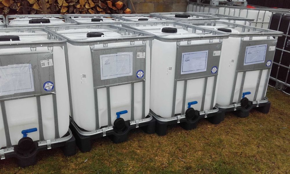 Mauzer pojemnik beczka 600l/1000l.beczki plastikowe.