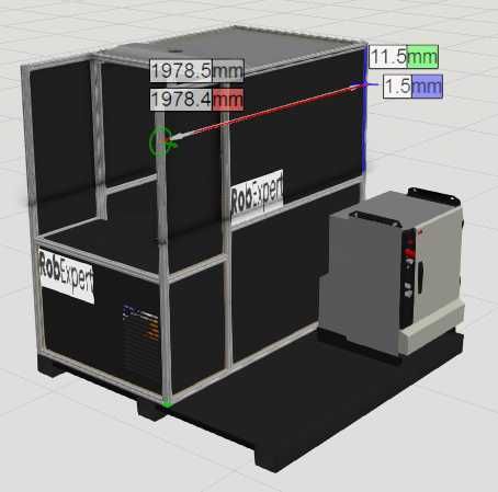 Kompletna cela spawalnicza z robotem ABB IRB 140 i spawarką MIG/MAG