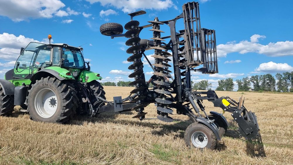 Важкий Дисковий Лущільник КРАТОС 6м Демпферна Борона АРК ГРУП
