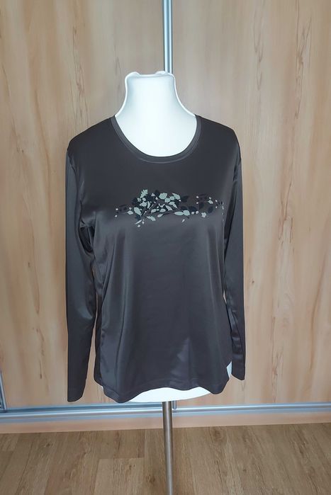 Damska sportowa bluzka z długim rękawem