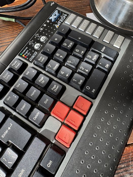 ігрова клавіатура A4Tech X7