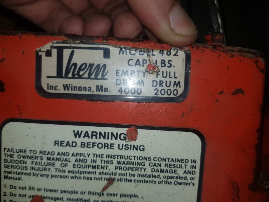 Лебідка Thern США