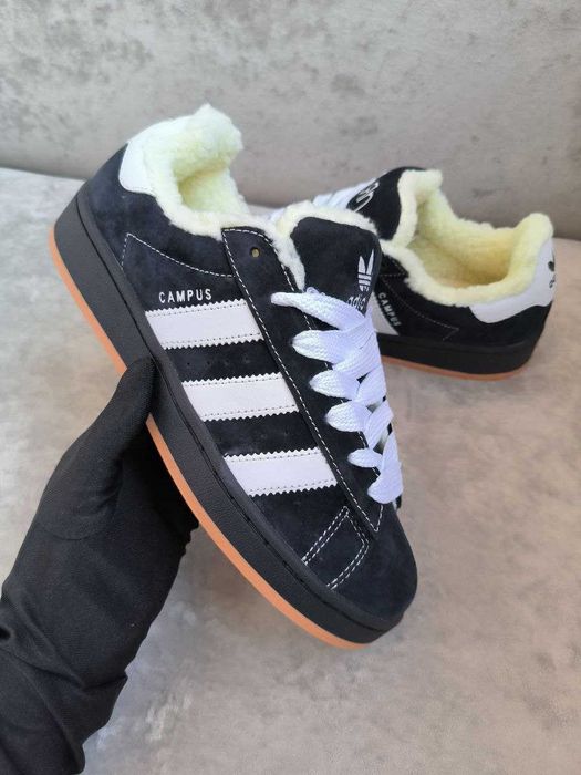 Зимові Кросівки Adidas Campus Korn (Хутро) 38-43 (Без Предоплати)
