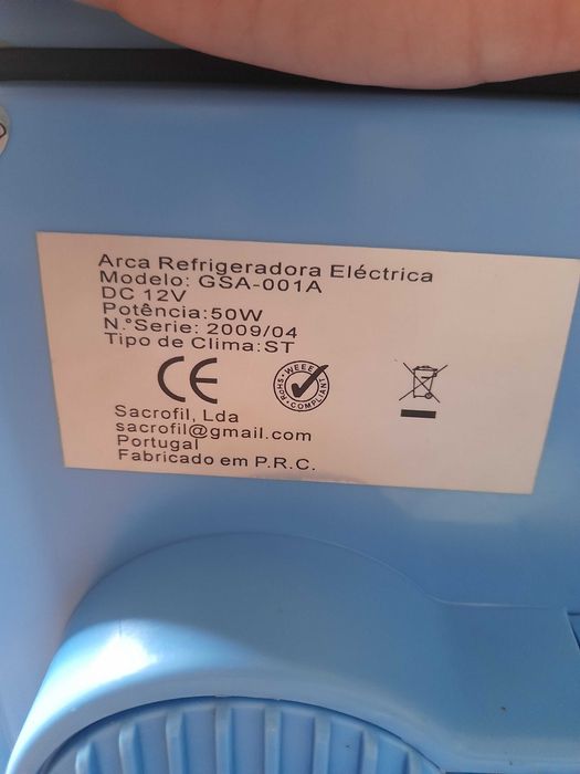 Geladeira elétrica