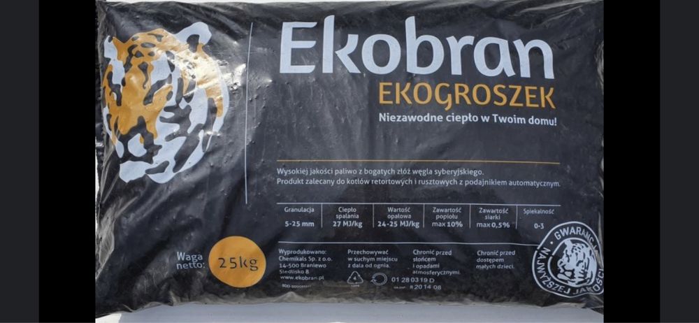 EKOBRAN Ekogroszek - Promocja !!!