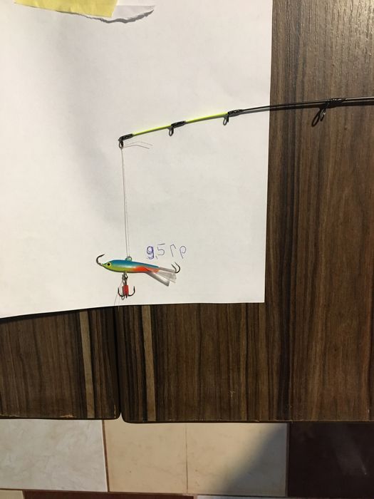 Зимова вудка під мікрони , блесні або балансір