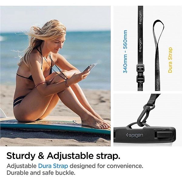 Etui wodoodporne Spigen A601 - przezroczyste 2 szt.