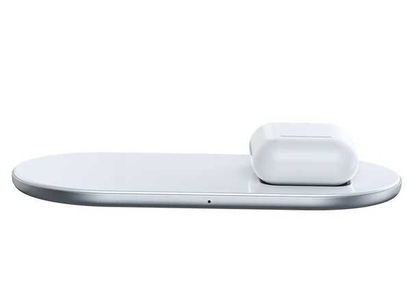 Бездротовий зарядний пристрій Baseus Simple 2 в 1