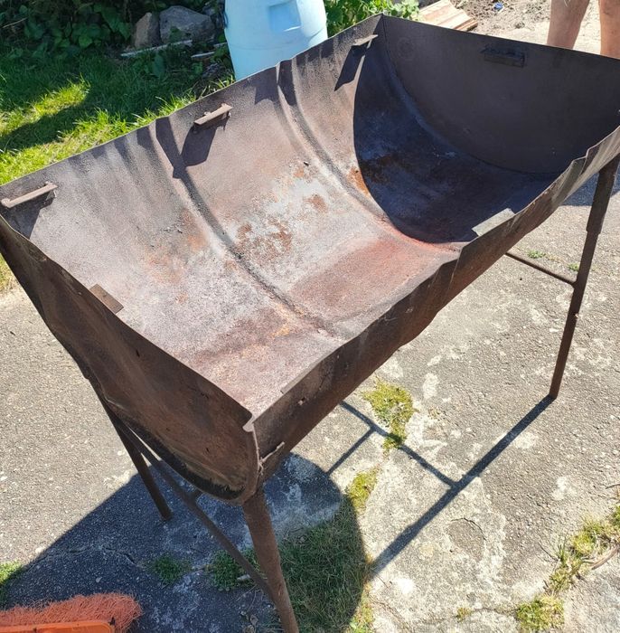 Fogareiro grande para churrasco