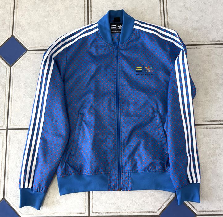 Куртка Adidas X Pharrell Williams олимпийка Track Bomber бомбер адик