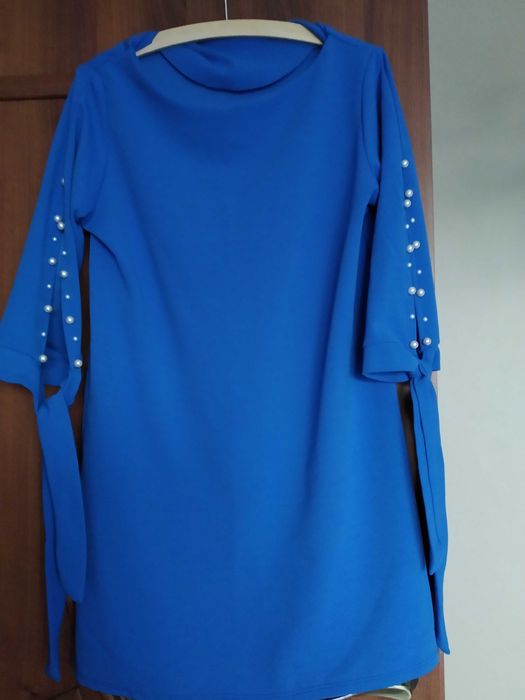 Sukienka M/L niebieska