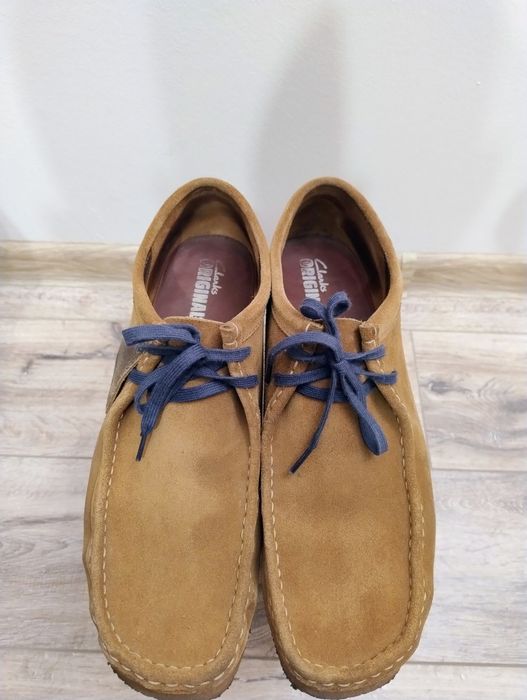 Clark's Wallabee 48 розміру, 32 см мокасіни, кросівки