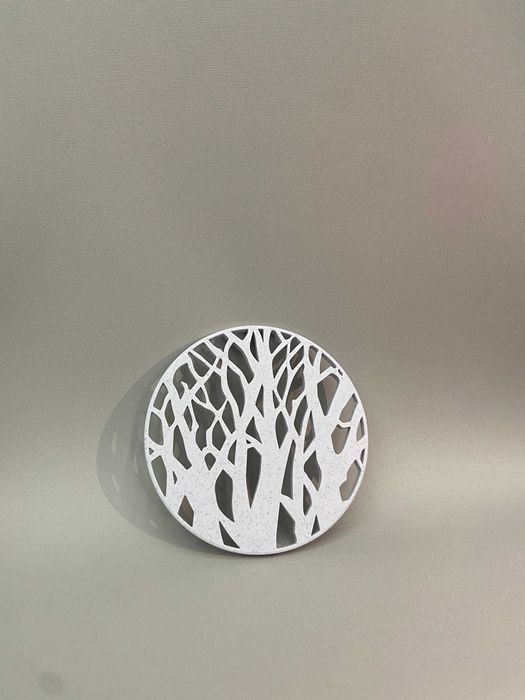 Podstawki pod kubki zestaw 6 szt. + stojak | Druk 3D PLA ozdobne