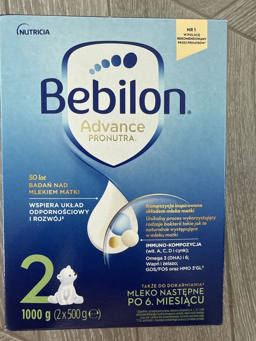 Bebilon mleko modyfikowane bebilon advance 2