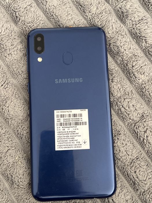Samsung M 20. 4/64g