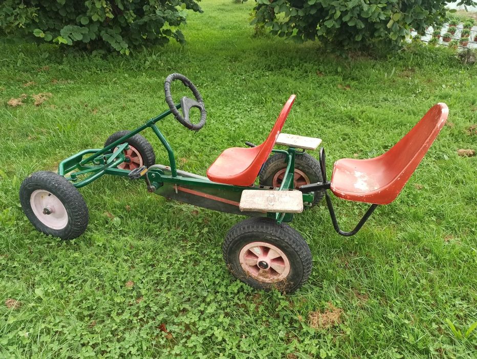 Gokart BERG Quad, samochód na pedały, duży, mocna konstrukcja