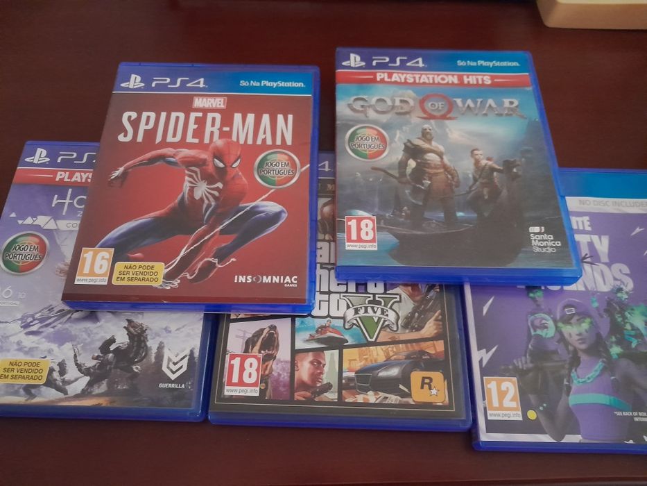Jogos ps4 usados