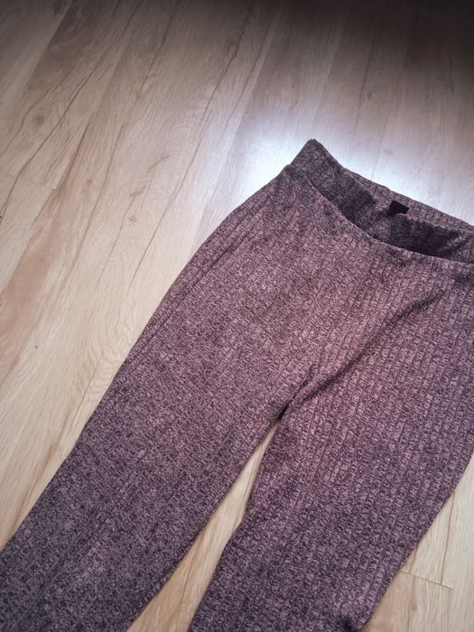 Spodnie dzwony Primark prążkowane szerokie nogawki rozmiar S