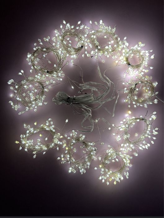 Штора «Хвойна лапа» Мішура 700 led  3*2 метри від мережі