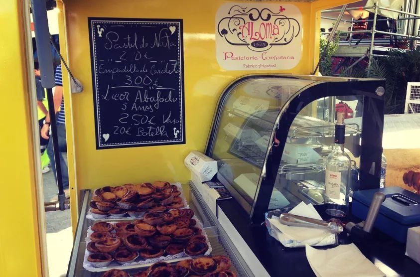 Ape Piaggio 50 street food
