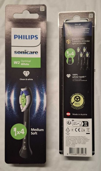 Philips Sonicare W2 4 sztuki 1000% Oryginalne *OKAZJA*