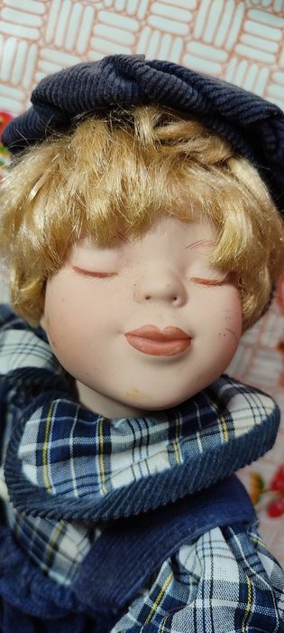 Керамічні фарфорові лялькі парний дует