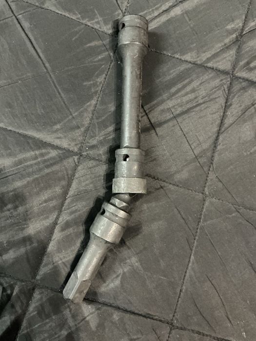 Набор ударных удлинителей 1/2" Hi-Spec + кардан (3 предмета) / Удлинители для гайковерта