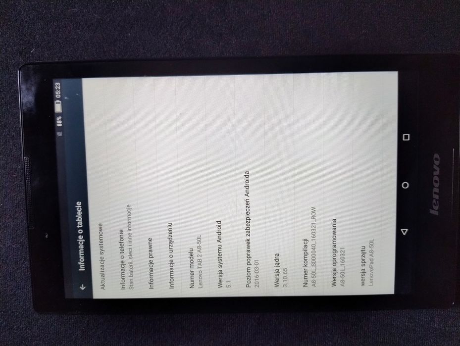 Tablet Lenovo TAB2 A8-50L
