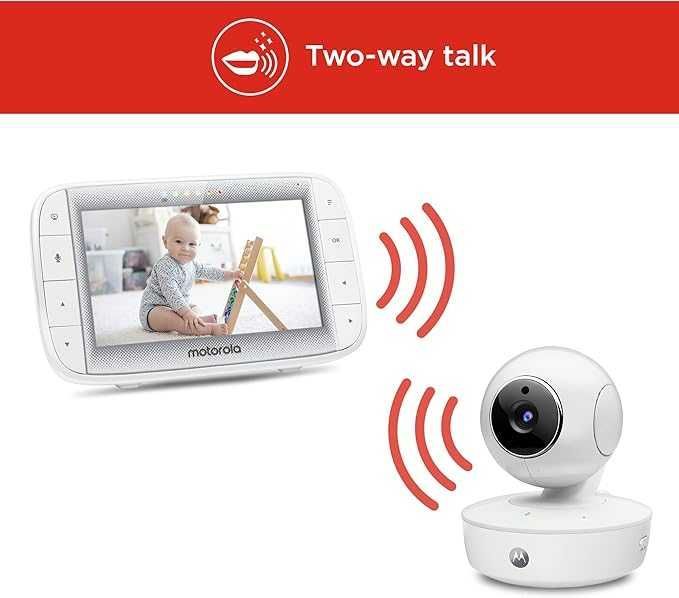 MOTOROLA Niania Elektroniczna Kamera Monitor VM50G 300M
