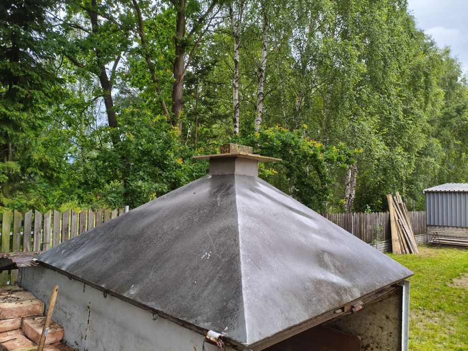 Okap grill wędzarnia