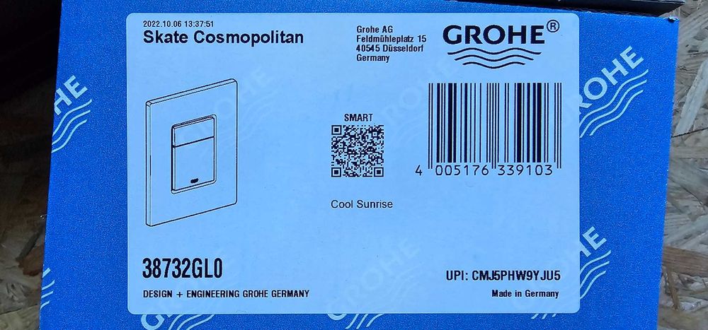 Przycisk GROHE Skate Cosmopolitan, chrom, NOWY.