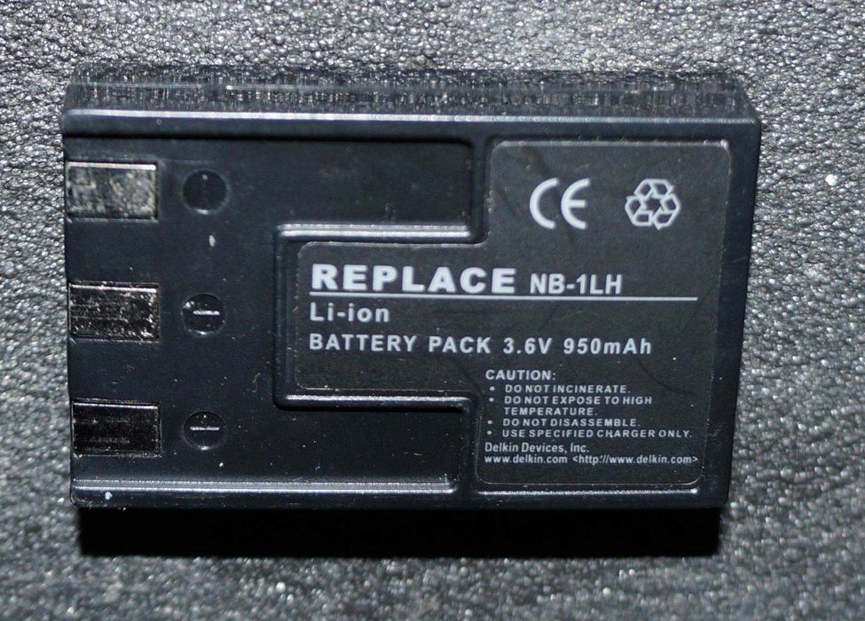Carregador bateria Canon: 1 euro