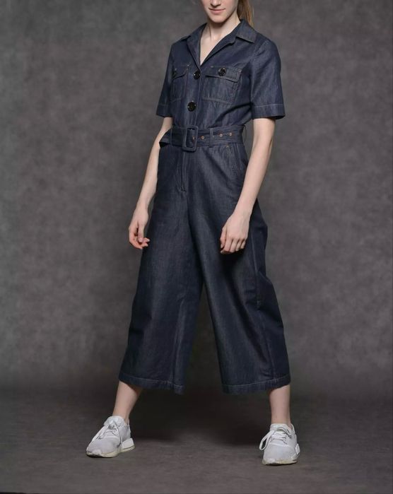 Лляний комбінезон  від massimo dutti