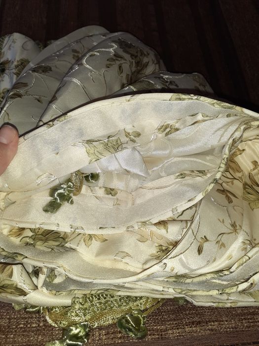 Комплект тюль ламбрикен готові штори