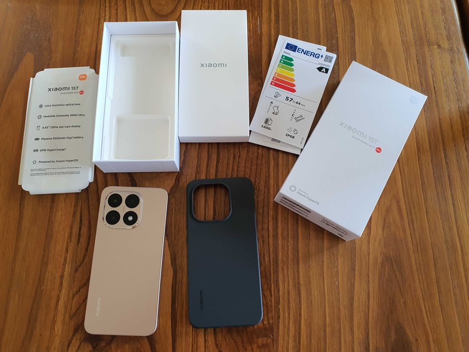 Xiaomi 15T Rose Gold 12GB Ram 256GB como Novo